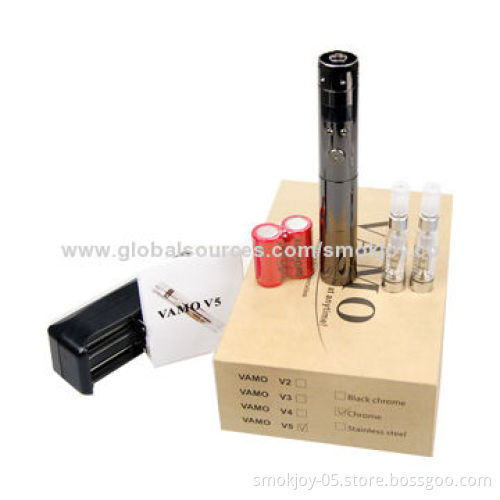 Vamo V5 Electronic Cigarette Mechanical Mod kit, 900/1,800/2,200mAh Battery Capacity